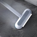 Pet hair remover on a carpet with pet hair collected